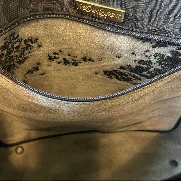 Vintage YVES SAINT LAURENT YSL arabesque shoulder bag - Picture 9 of 16